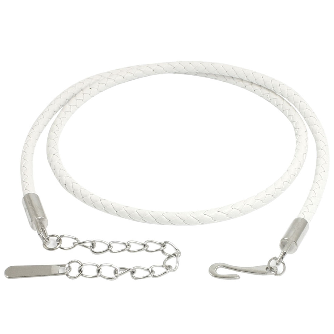 Allegra K Braided Round Strap Waist Chain Slender Belt for Woman Lady