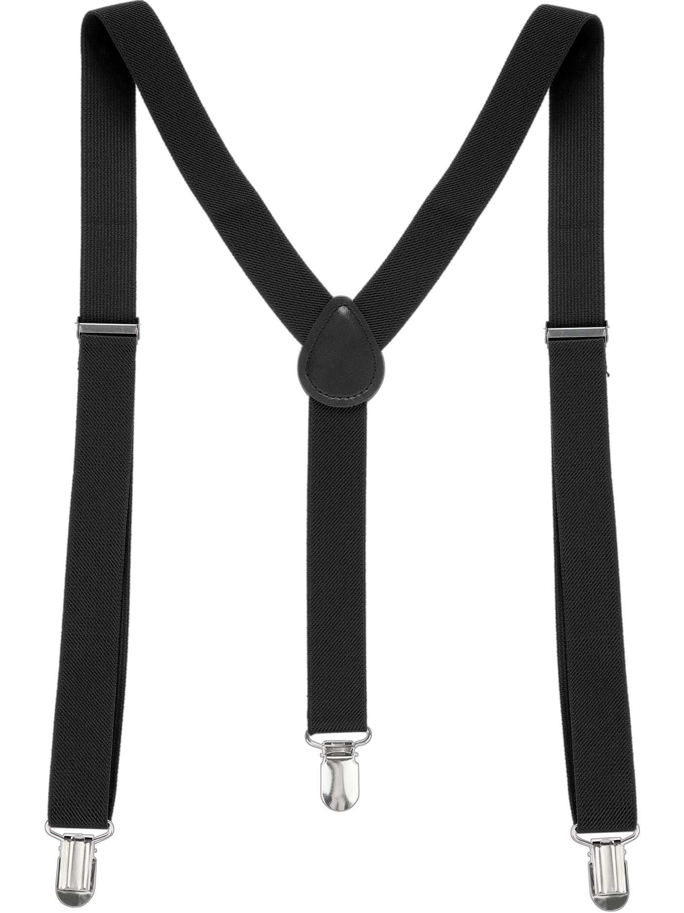 Allegra K Lady  Adjustable Metal Clamp Elastic Suspenders Braces
