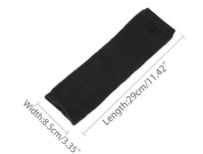 Pair Winter Arm Warmers Elbow Long Elastic Fingerless Gloves for Lady