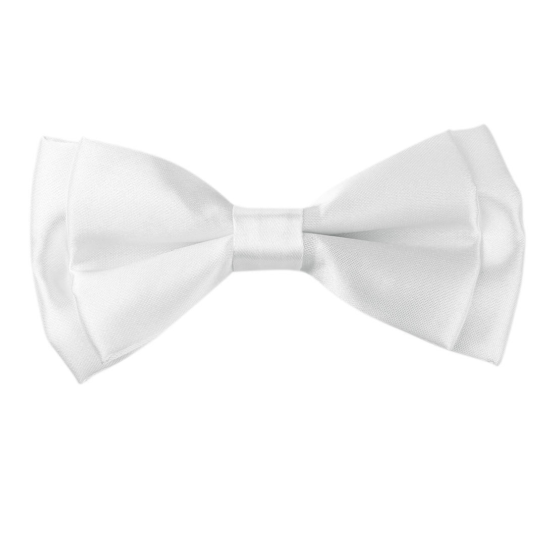 Allegra K Adjustable Pre-tied Solid Party Prom Tuxedo Bowknot Bowtie