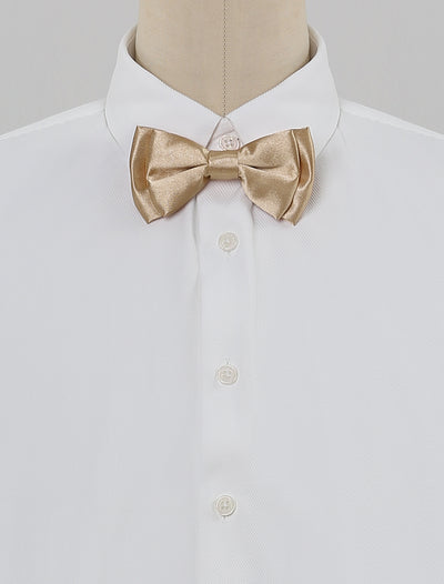 Adjustable Pre-tied Solid Party Prom Tuxedo Bowknot Bowtie