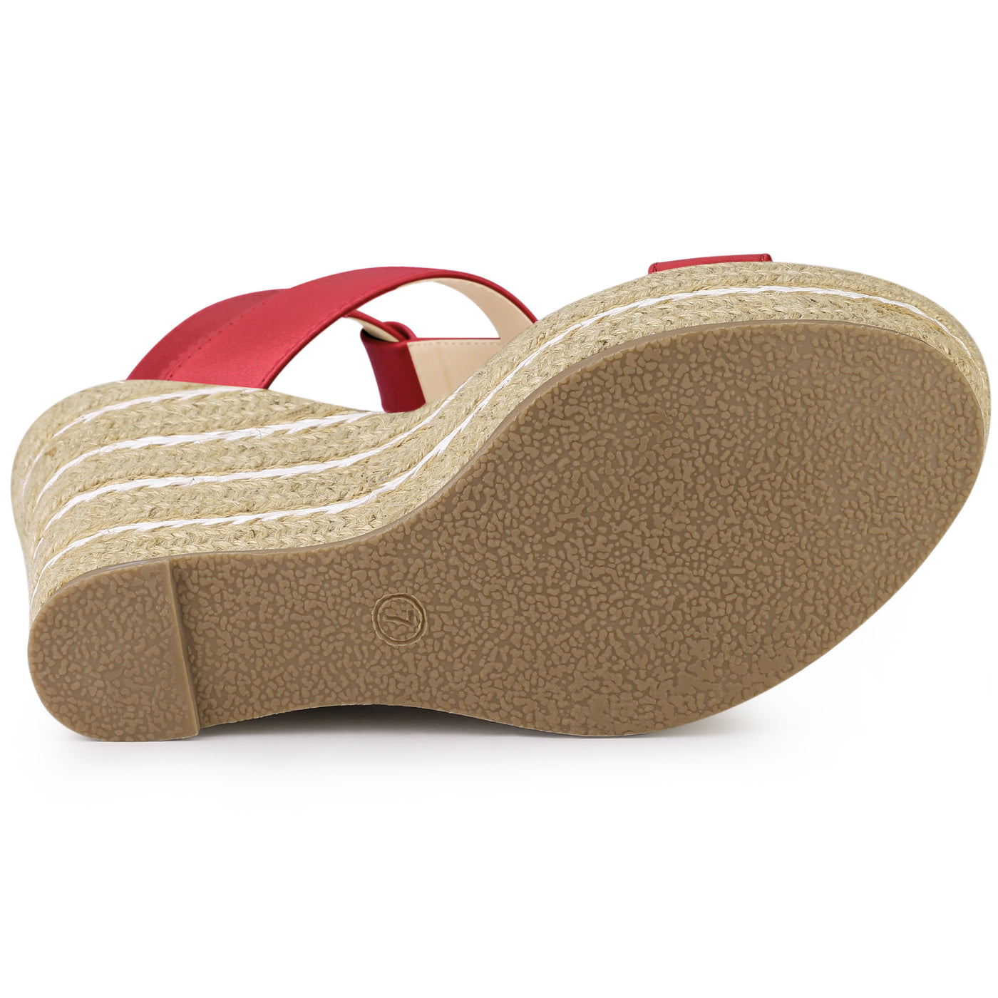 Allegra K Espadrille Strappy Platform Wedges Sandals