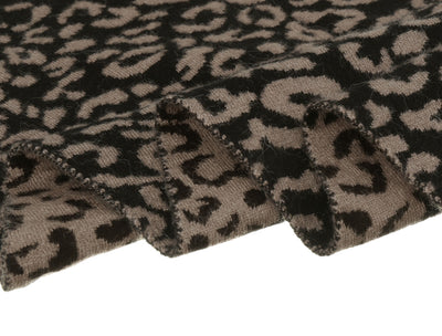 Leopard Animal Rhombic Autumn Winter Neck Knit Scarf Neckerchief