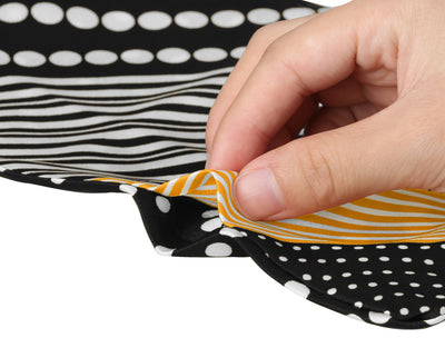 Polka Dot Stripe Chain Print Long Skinny Neck Scarves Hairband