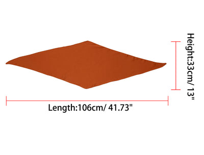 Solid Color Rhombus Neck Scarf Scarves Skinny Long Neckerchief