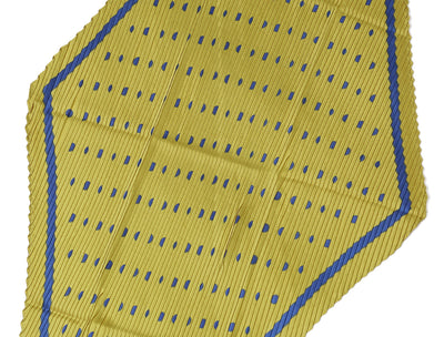 50s Pleated Neck Scarf Rhombus Handkerchief Polka Dot Bandana