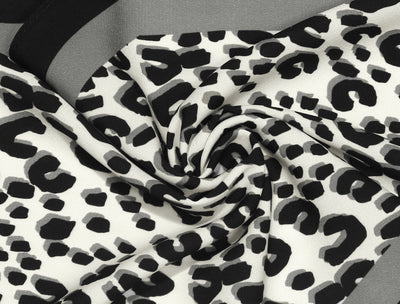Retro Animal Print Leopard Rhombus Rhombic Neck Scarf Neckerchief