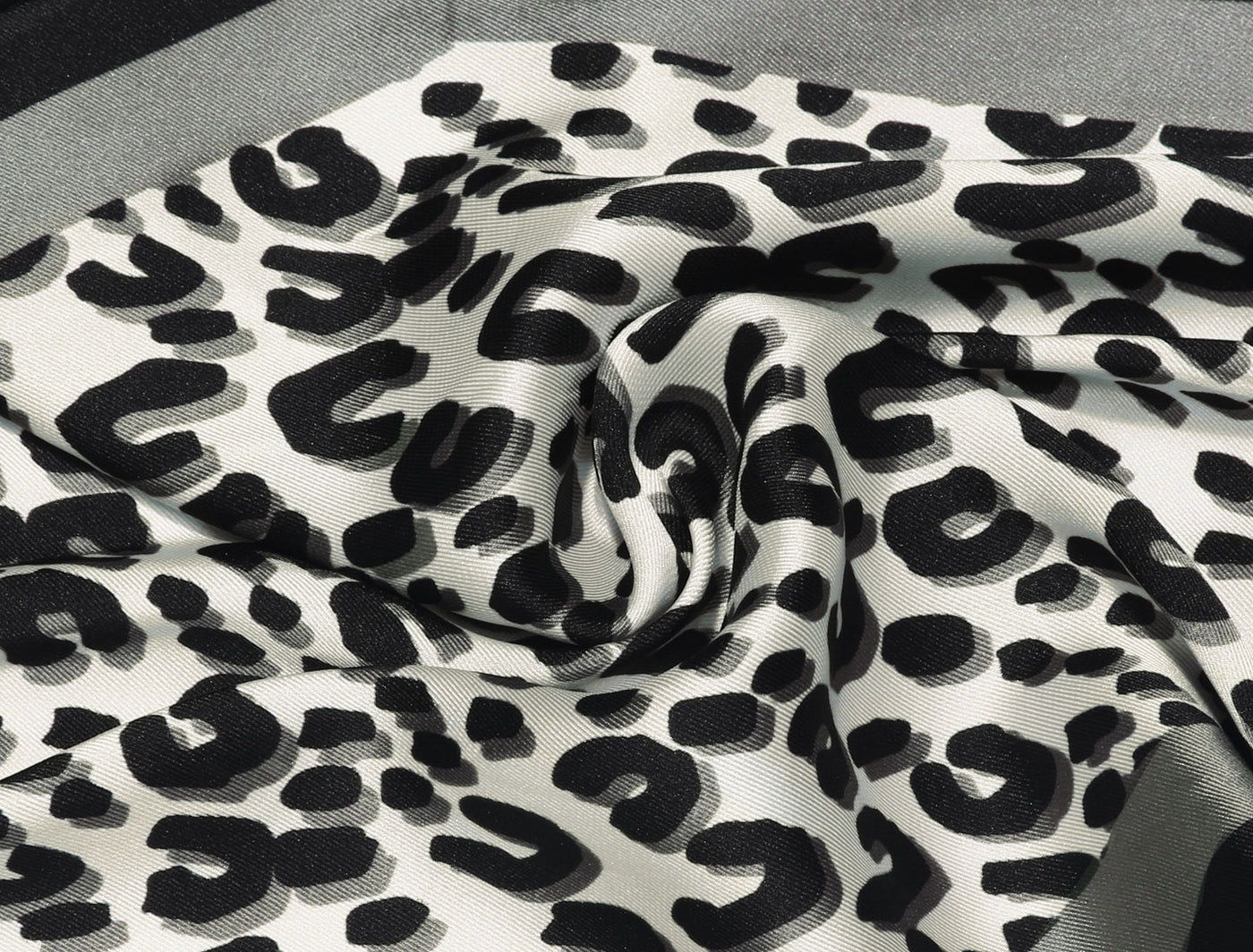 Allegra K Leopard Print Rhombus Neck Scarf Scarves Wraps Neckerchief