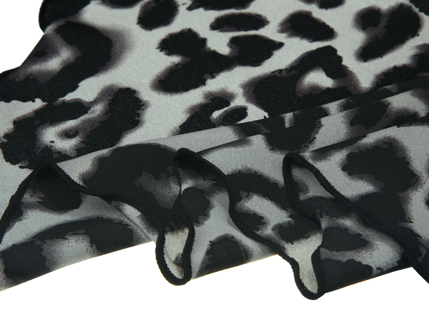 Allegra K Leopard Print Triangle Neck Scarves Hair Ribbon Chic Neckerchief