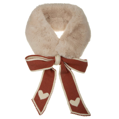 Faux Fur Winter Collar Thick Plush Neck Scarves Wrap Warmer Shawl