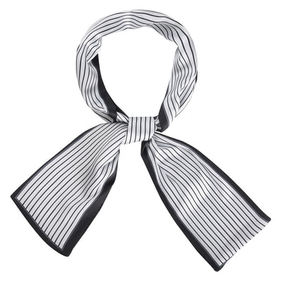 Skinny Scarves Stripe Neck Wraps Fasion Neckerchief Ribbon Hairband