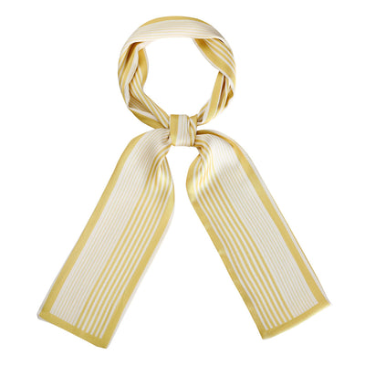 Skinny Scarves Stripe Neck Wraps Fasion Neckerchief Ribbon Hairband