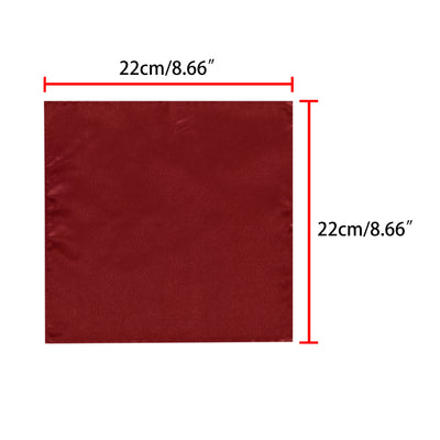Pocket Squares Handkerchiefs Solid Color for Wedding Party