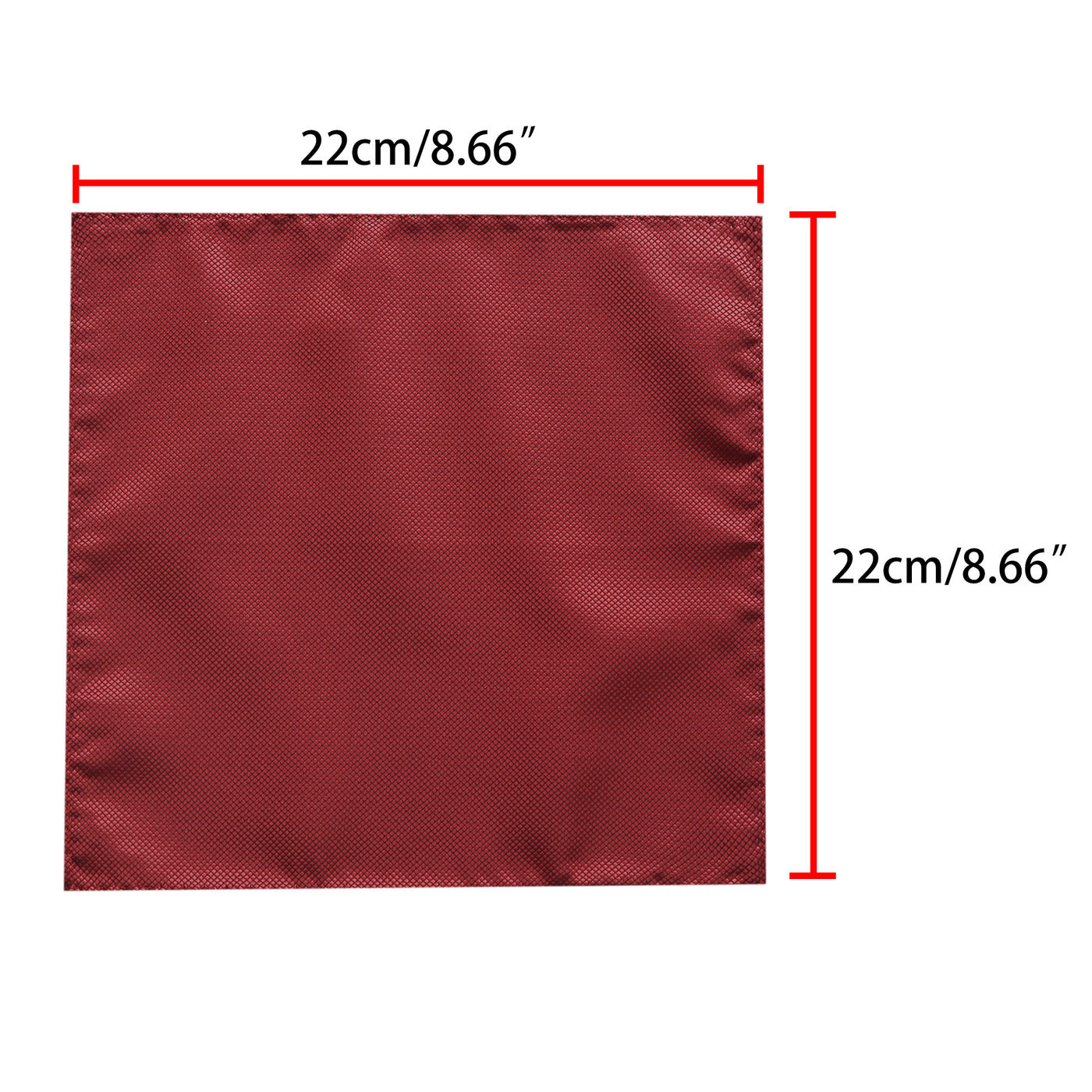 Allegra K Pocket Square Solid Classic Textured Wedding Business Handkerchiefs