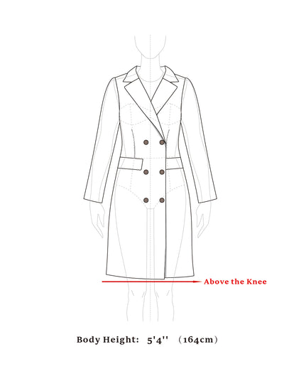 Belted Wrap Outerwear Shawl Collar Asymmetric Hem Plaid Coat