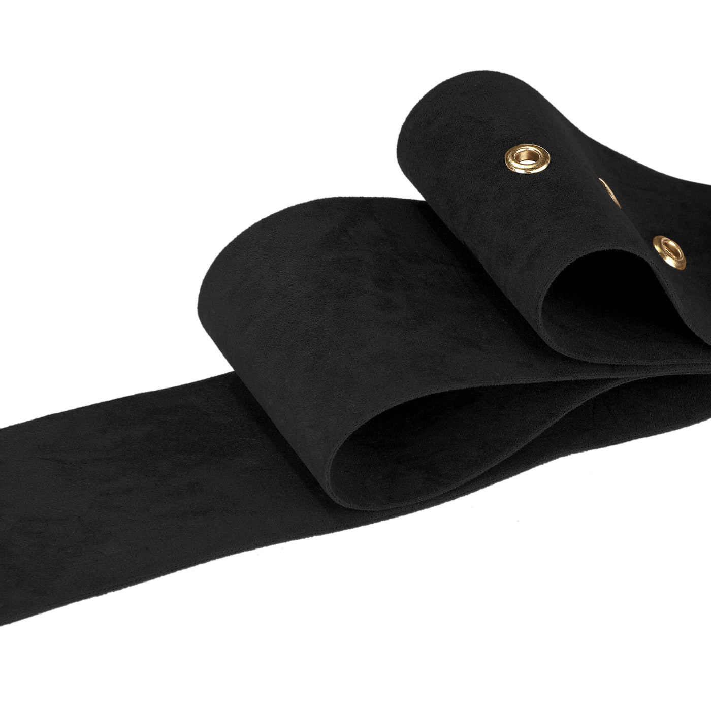 Allegra K Faux Suede Chunky Buckle Adjustable Wide Waist Belts