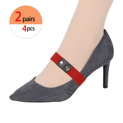 Detachable Heels Pumps Belt Band Elastic Shoe Ankle Straps