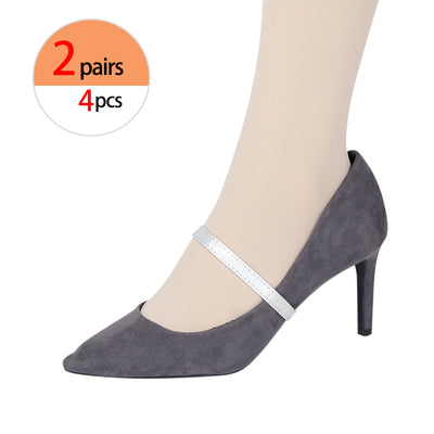 Anti-Slip Elastic Ankle Detachable Heels Shoe Strap Band