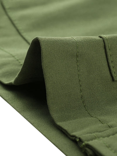 Drawstring Sleeveless Lightweight Utility Hooded Zip Up Jacket Vest