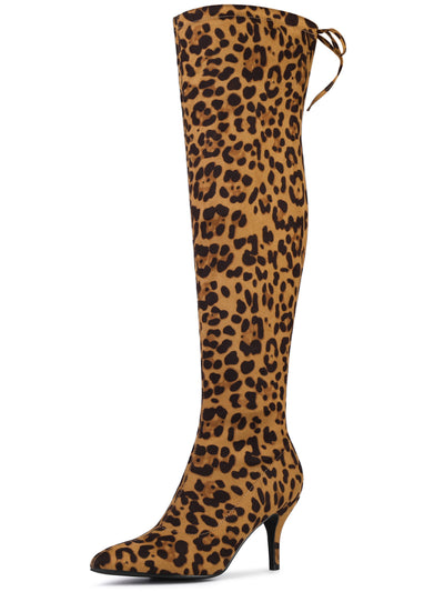 Stiletto Heel Thigh High Over the Knee Boots