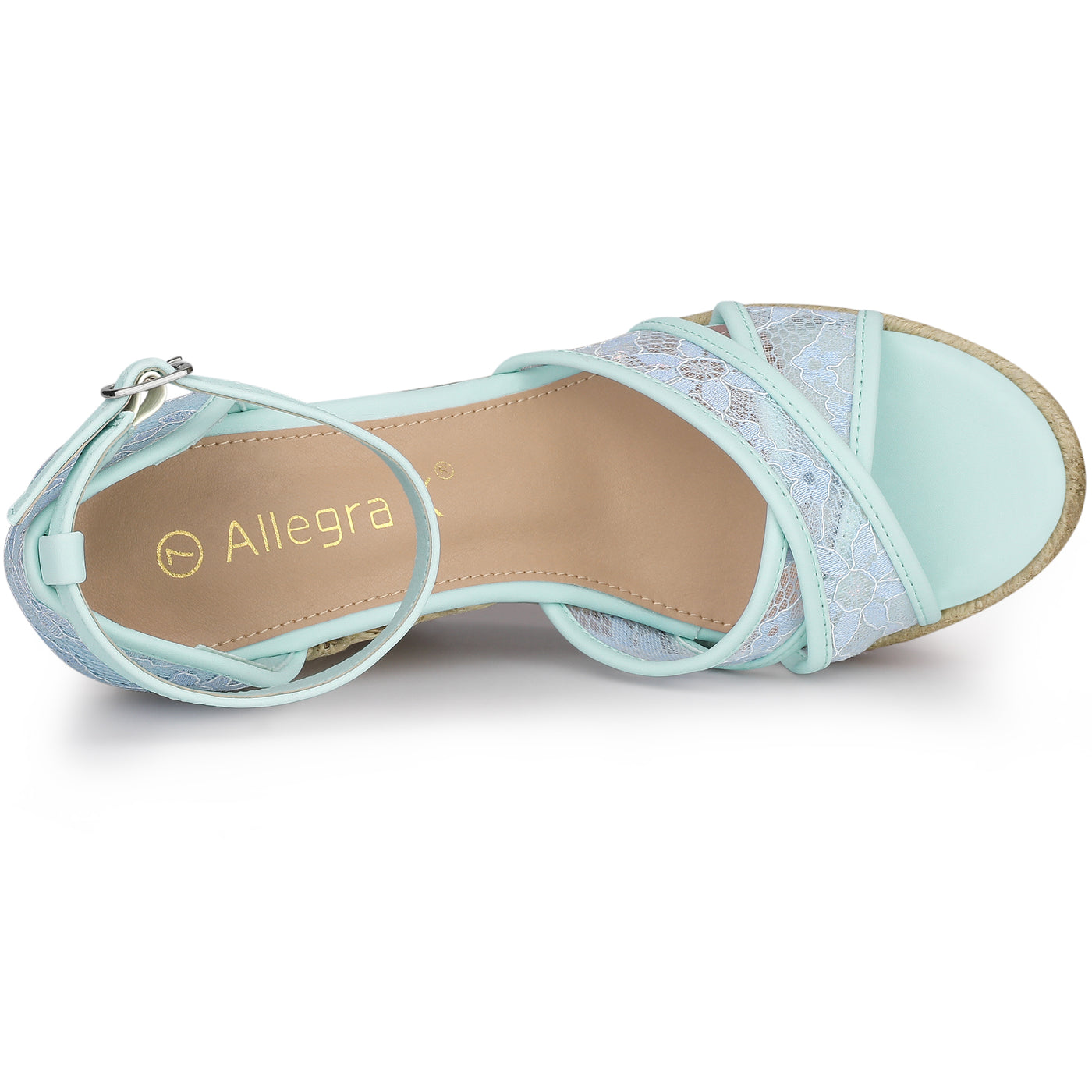 Allegra K Espadrilles Lace Wedges Wedge Sandals