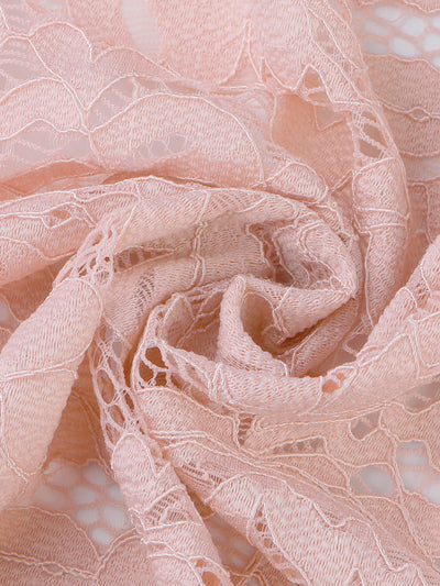 Floral Lace Shrug Tie Front Ruffled Hem Sheer Crop Bolero