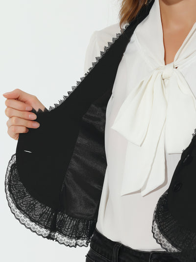 Vintage Waistcoat Halter Neck Button Down Dressy Vest