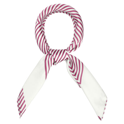 Stripe Print Square Scarves Kerchief Neckerchief Headband