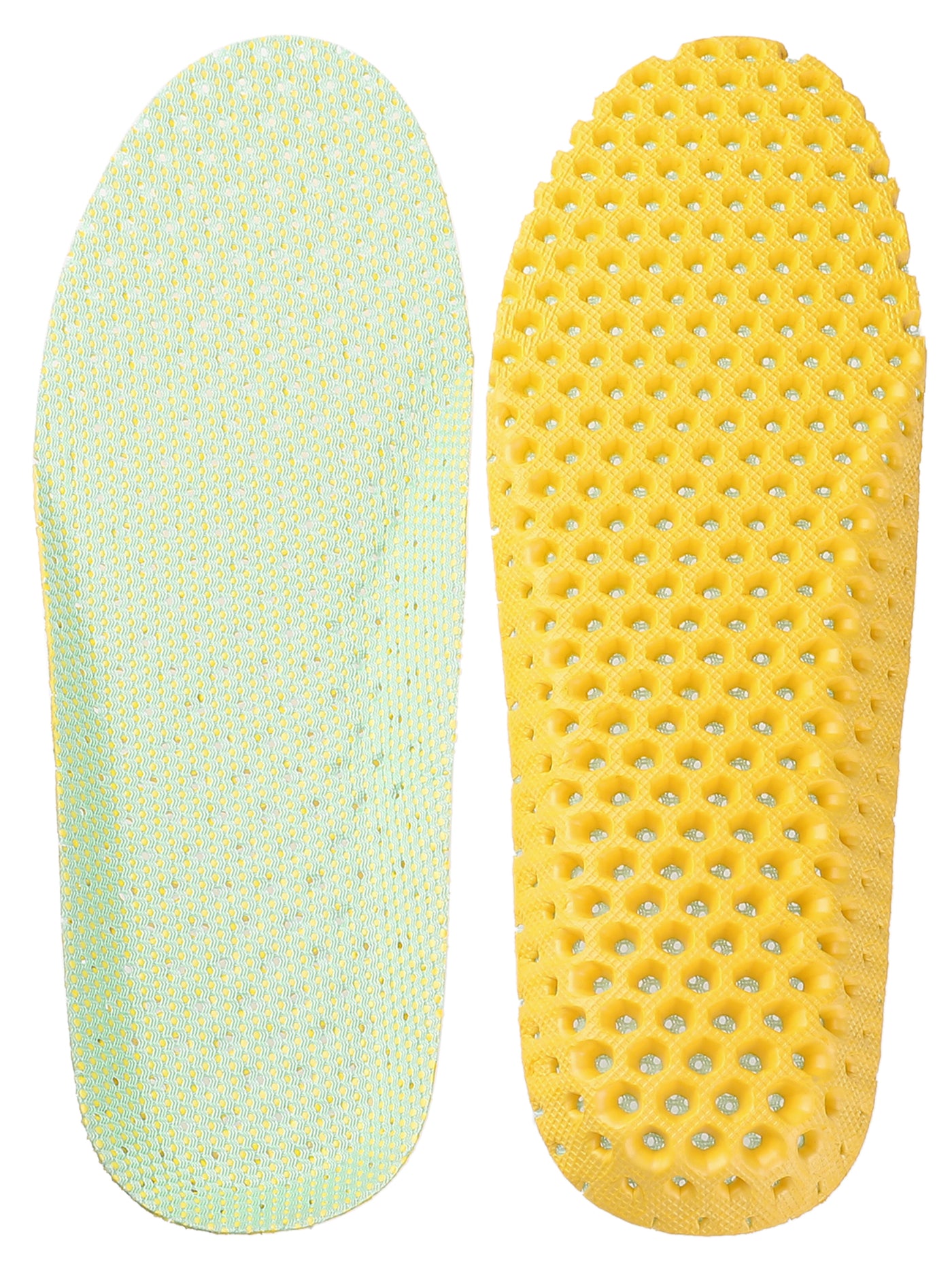 Allegra K Unisex Cuttable Honeycomb Breathable Replacement Sports Shoe Insoles 2 Pairs
