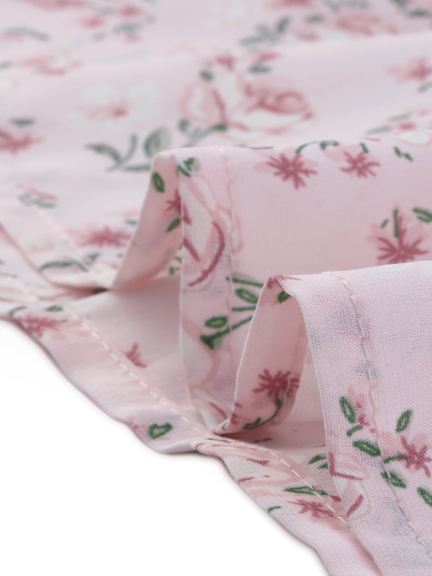 Allegra K Casual Summer Ruffle Short Sleeve V Neck Floral Print Midi Dress