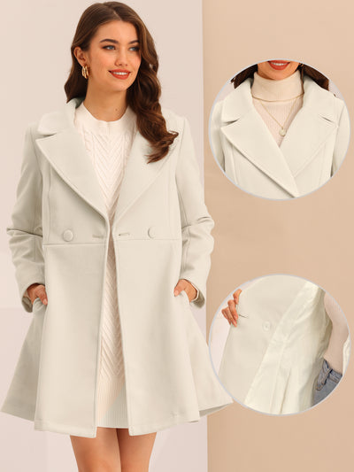 Elegant Overcoat Shawl Collar Single Winter Belted Long Coat