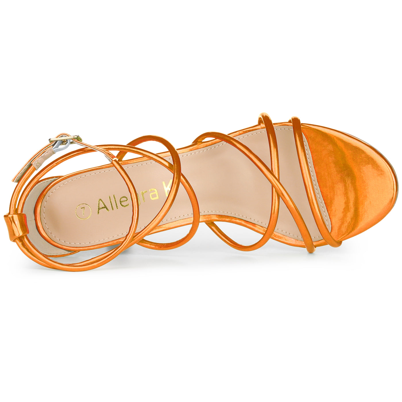 Allegra K Elegant Open Toe Strappy Strap Stiletto Heel Sandals