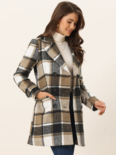 Barbour Claudette Tartan Wool Trench Coat - Giacca - Donna Barbour Claudette Tartan Wool Trench Coat - Giacca - Donna