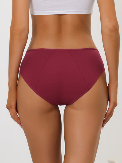 Women's Period Underwear Mid-Rised Hipster Panties, Available in Plus Size