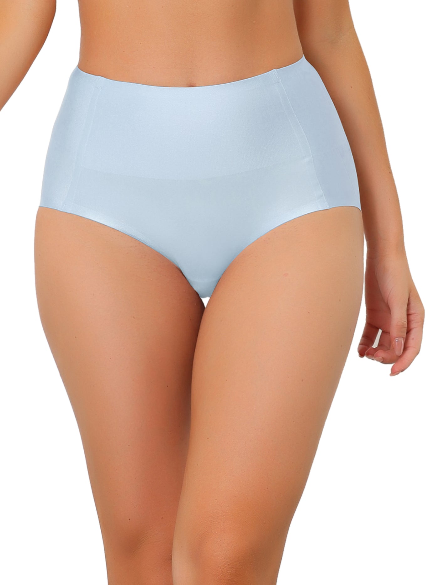 Allegra K Women's Tummy Control Hipster Underwear High-Waisted Breathable Brief