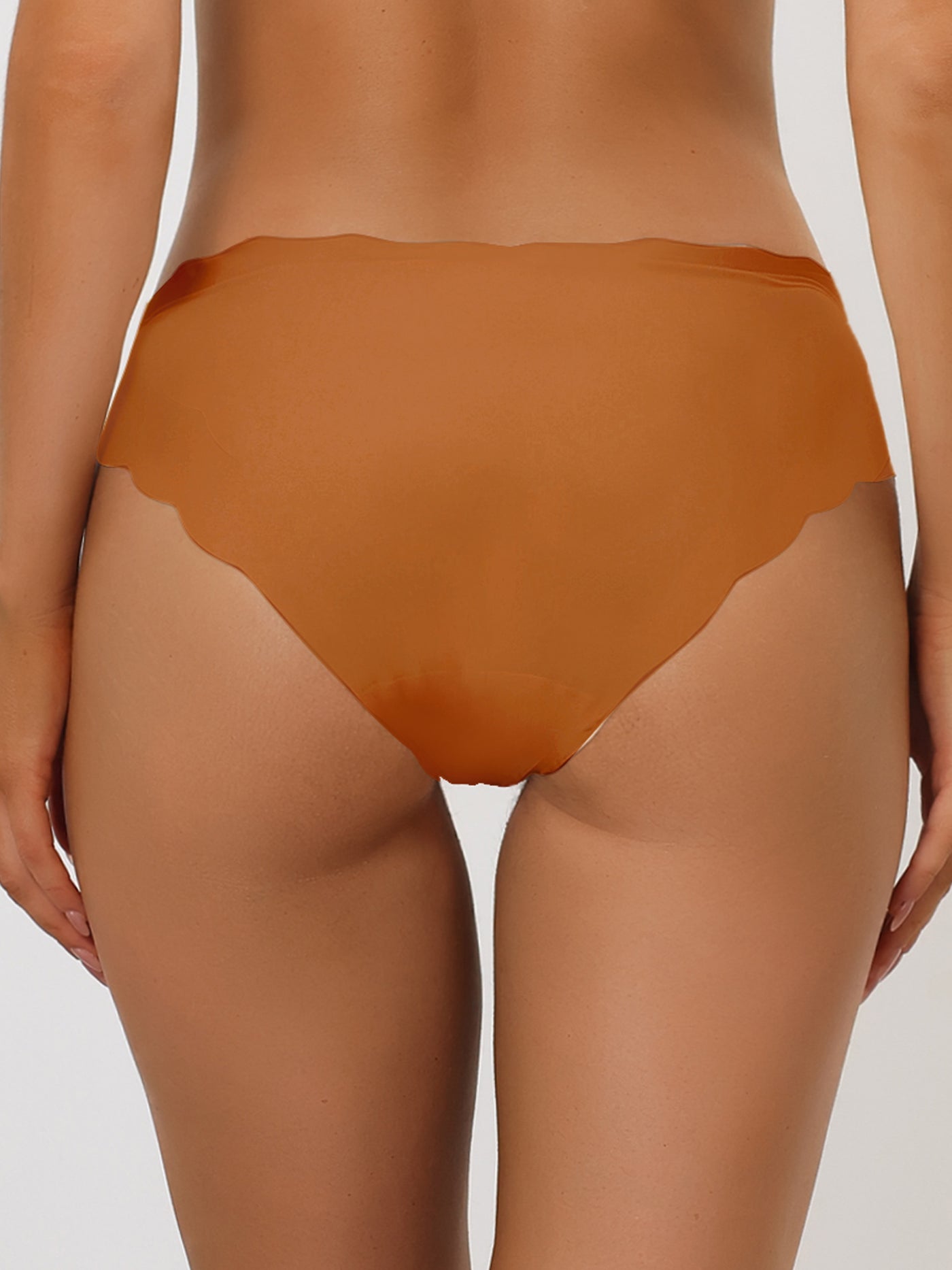 Allegra K Panties for Women No Show Stretch Solid Underwear Invisible Brief