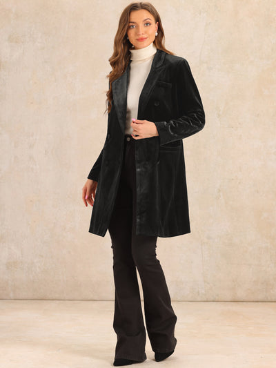 Barbour Blyth Double Breasted Wool Coat - Giacca invernale - Donna