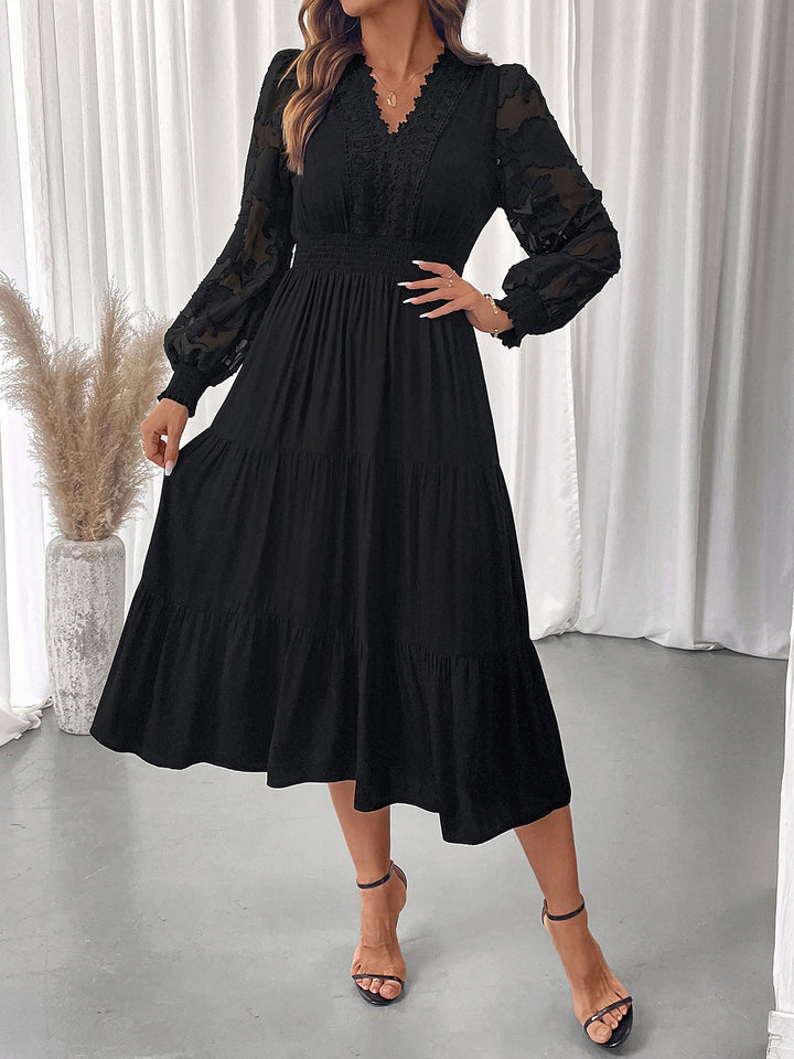 allegra midi dress ALLEGRA MIDI DRESS CHERRY POPLIN